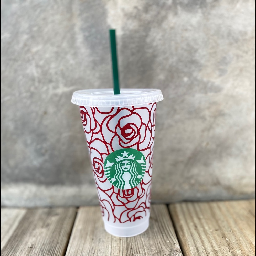 Roses Starbucks cup